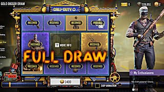 Buying New Legendary LK24 - The Vault | GOLD DIGGER DRAW Cod Mobile