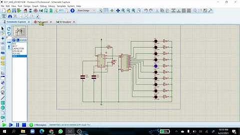 SD1_UAS_201401024_RANGKAIAN RUNNING LED (ISIS DAN ARES) PROTEUS