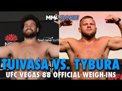 UFC Fight Night 239: Tuivasa vs. Tybura Official Weigh-Ins Live Stream | Fri. 12 p.m. ET