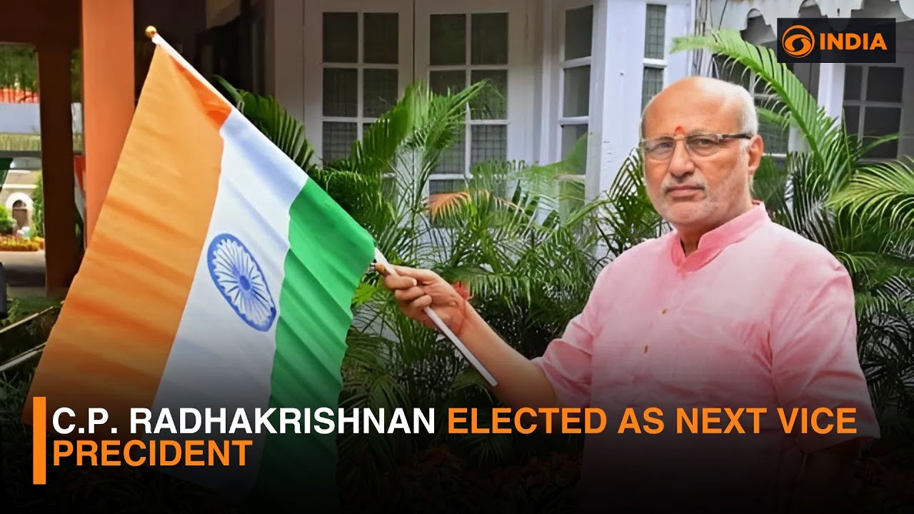 CP Radhakrishnan wins vice presidential election | Dibyendu Mondal reports