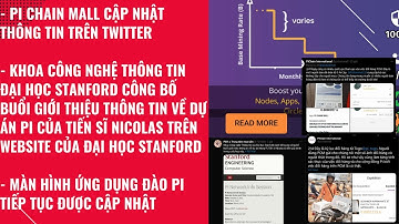 [Pi network] Đại học Stanford công bố buổi nói chuyện của NICOLAS về dự án Pi vào ngày 3/10/2022