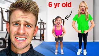 My Daughter Challenges The Worlds STRONGEST 6 Year Old!