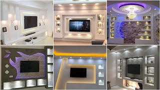 أحدث وأروع ديكورات جبس لشاشات التلفاز |    للشاشات2021،شاشات بلازما، Gypsum screen decorations