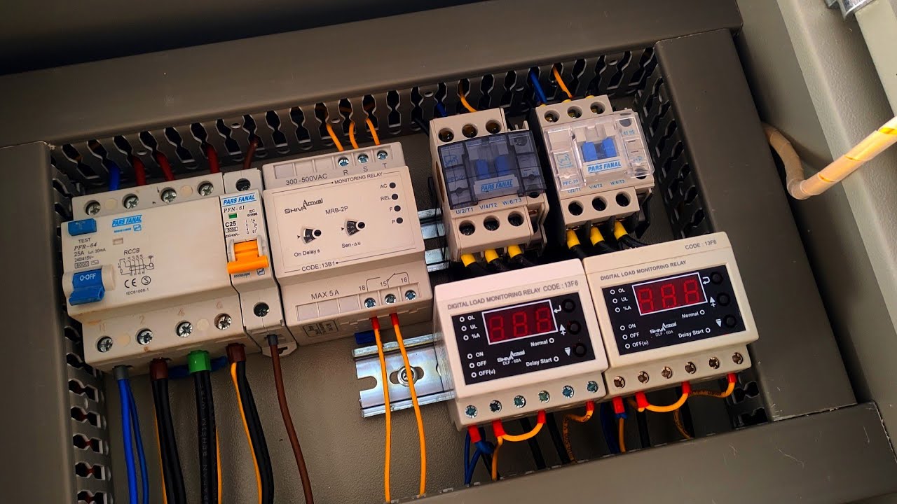 Industrial electrical panel wiring training(with diagram) YouTube