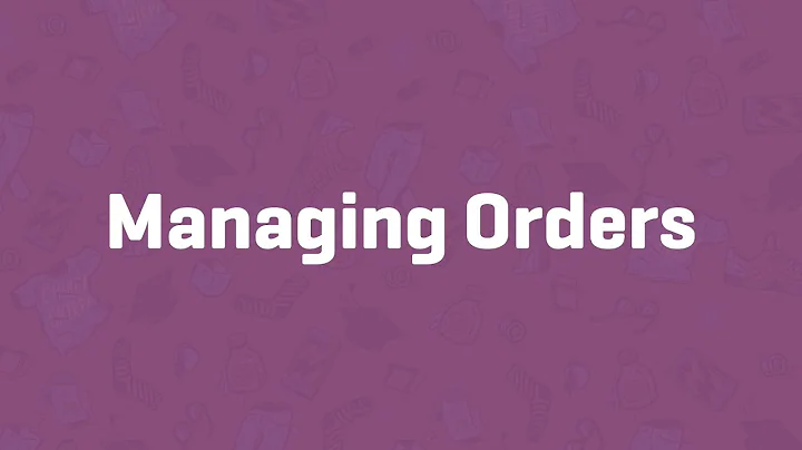Managing Orders - WooCommerce Guided Tour
