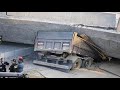 10 Amazing Dangerous Idiots Dump Trucks Operator Skill - Fastest Heavy Equipment Truck Recovery