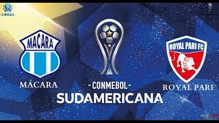 Macará vs Royal Pari | Conmebol Sudamericana | Vuelta | Simulación Del Partido | Pes 6   Ecuador