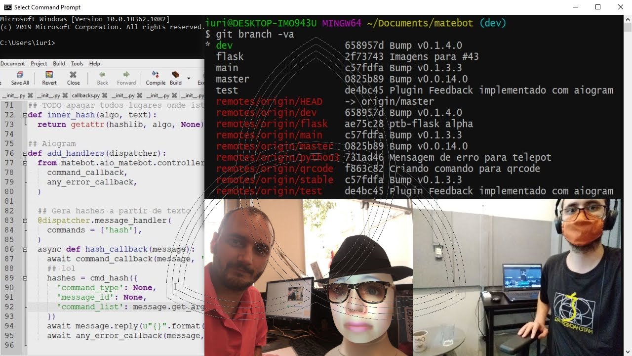 Terça Sem Fim #15 - [Matebot #8] Livecoding da(o)(e) MateBot, Robô ...