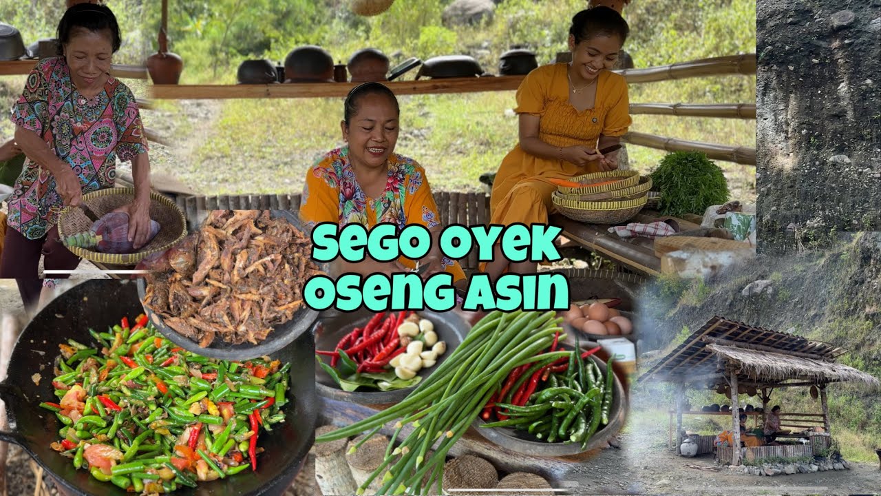 NASI TIWUL OSENG IKAN KLOTOK CABE SAK COWEK