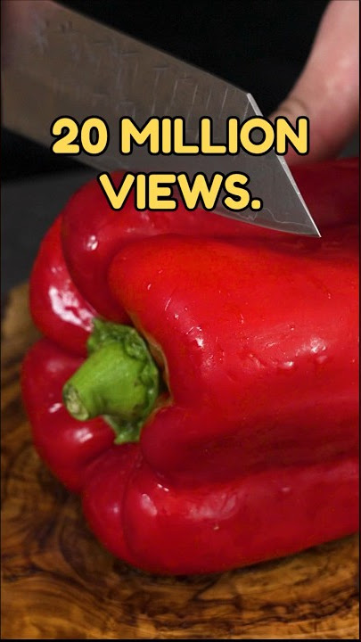 Bell Pepper Cutting Tutorial