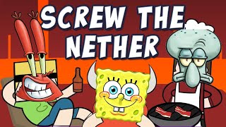 Mr Krabs, Squidward and SpongeBob - Screw The Nether (Ai Cover)