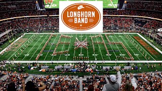 Pregame - OSU vs. Texas - Big12 Championship - 12/2/2023 - The University of Texas Longhorn Band 4K