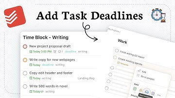 How to set up deadlines in Todoist (Task Dates)