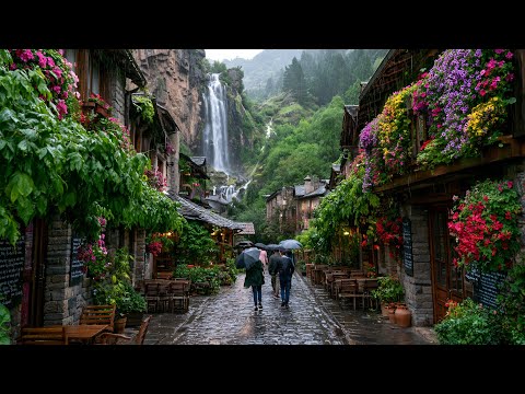 THE MOST BEAUTIFUL SWISS CITY ON A SUMMER RAIN - AN PARADISE BETWEEN TWO LAKES