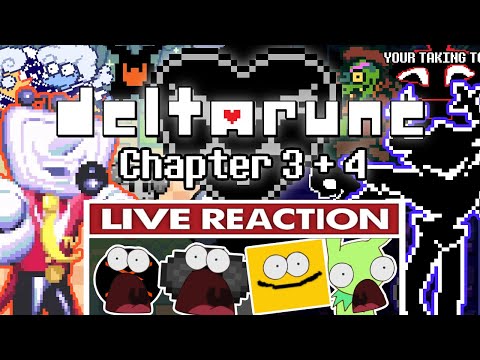 Four Deltarune Maniacs Experience Chapter 3 4 