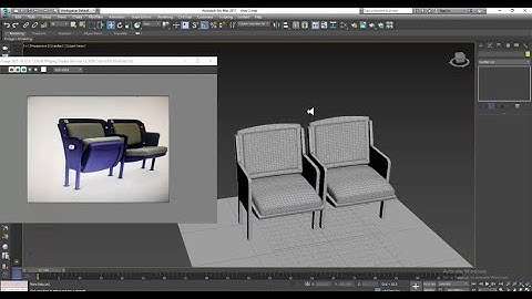 3dsmax Tutorials, Tutorial on 3D Modeling a Stylish Cushion Chair  in 3dsmax