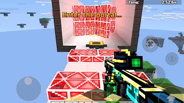 Pixel gun 3D mission 24 jump box