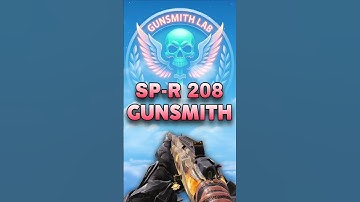 BEST SPR 208 FAST ADS + ONE SHOT GUNSMITH IN CODM | SPR 208 BEST LOADOUT FOR CODM #codm #codmloadout