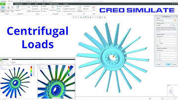 Creo Simulate - Centrifugal Loads | Creo Parametric