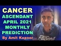 CANCER ♋️ ASCENDANT APRIL 2021 MONTHLY PREDICTION BY #AMITKAPOOR