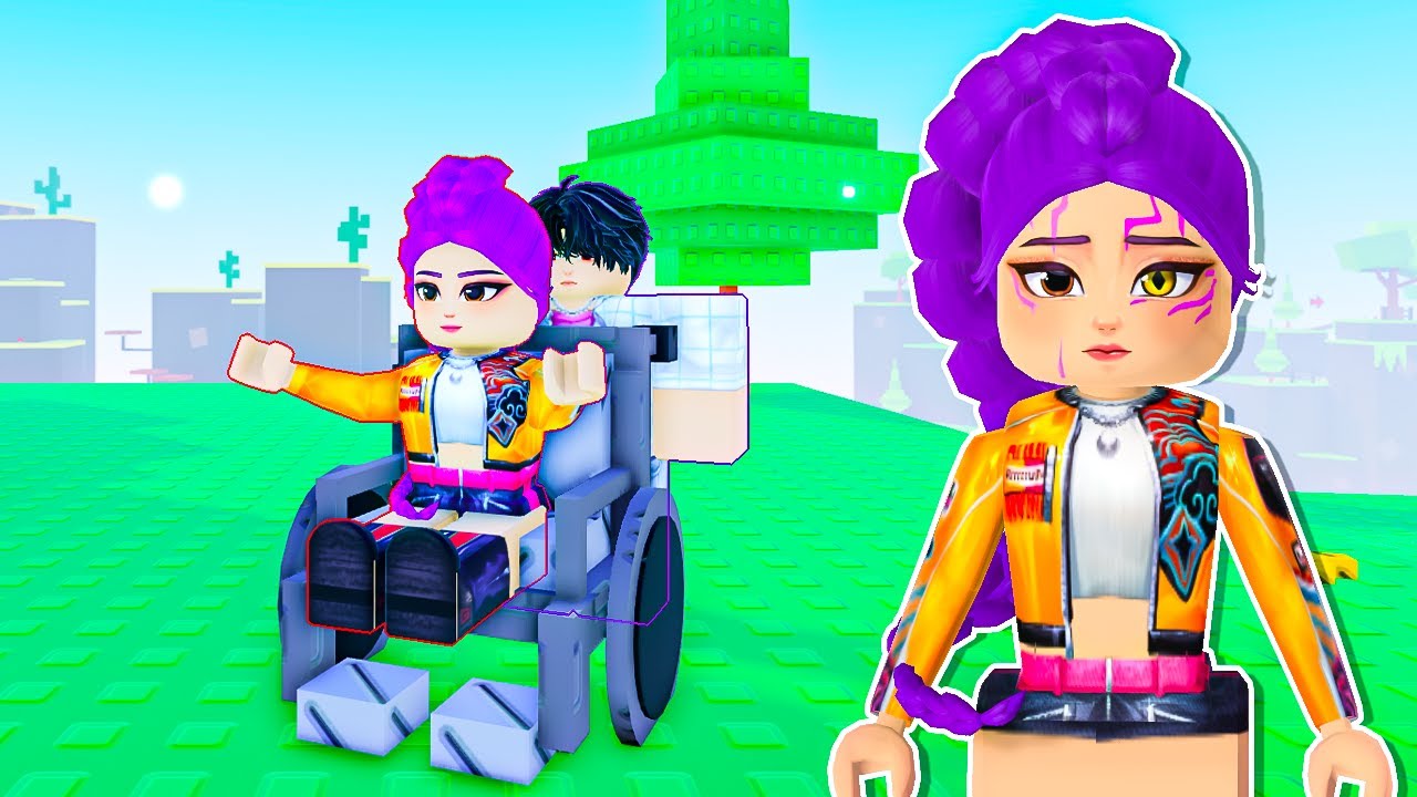 JINU S'OCCUPE DE SA GRAND MÈRE RUMI DANS ROBLOX