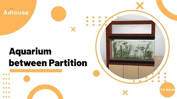 [System Cabinet FAQs] How to place Aquarium between the Partition? | AiHouse