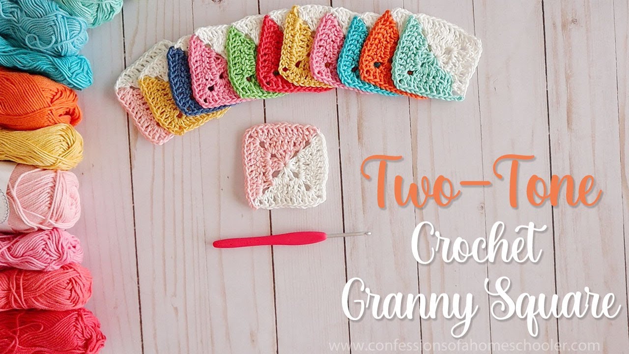 SDC433: How to Crochet a Granny Square Two Ways