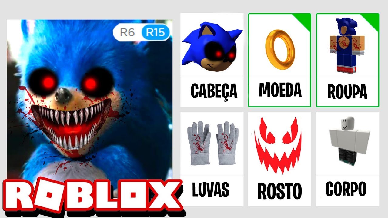 CUIDADO COM O PERFIL DO NOVO SONIC.EXE NO ROBLOX!! 