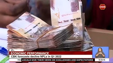 CBK forecasts decline in Non-Performing Loans in Q1 2022