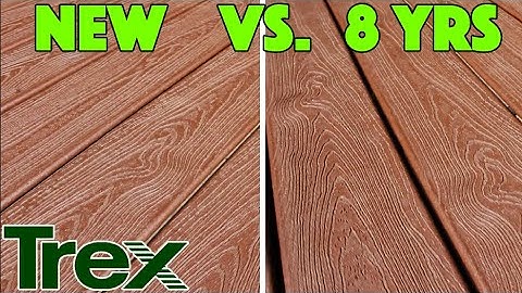 Trex Transcend Long Term Review - 8 Year Old Deck Boards!