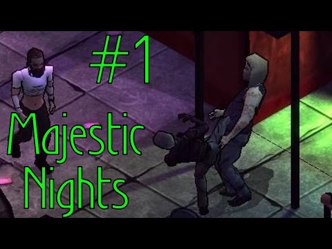 [Глава 00] прохождение Majestic Nights с комментариями #1 (easy) chapter 00 gameplay