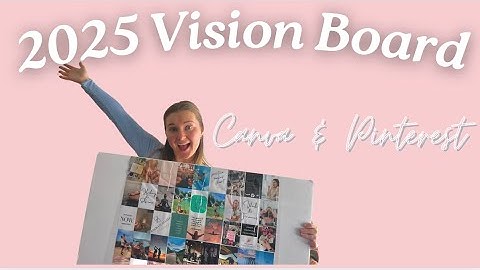 Create an EASY Vision Board with Canva in 30 Minutes (Free Template)