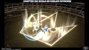 Kingdom Hearts 3- Chapter XV: Scala ad Caelum cutscene full video.