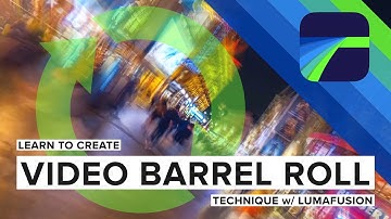 Learn To Create a Video Barrel Roll w/LumaFusion v4