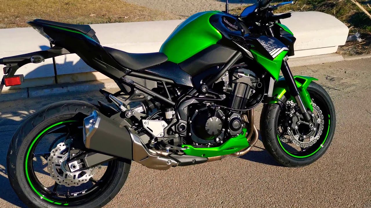 Kawasaki Z900 2020 Walkaround & sound exhaust YouTube