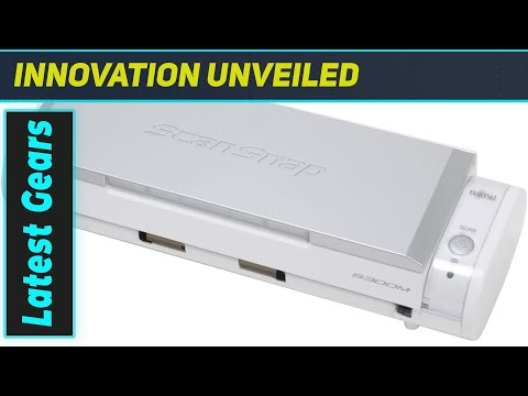 ScanSnap S300M: The Ultimate Mobile Duplex Scanner for Mac Users!