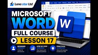 Microsoft Word Full Course | Lesson 17