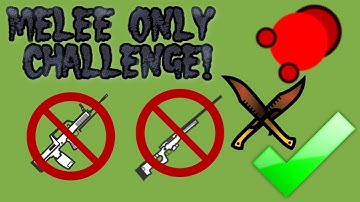 Surviv.io Melee Only Challenge With Septus + Twitch Announcment (Surviv.io Challenge)