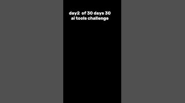day 2 of 30 days 30 ai tools challenge #aitools #ai #videocreation #30dayschallenge #day2 #website