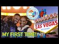 Travel Vlog: My First Time in Las Vegas! Part 1 | Vegan Food, Ziplining, Hitting Strip | ChereaVS