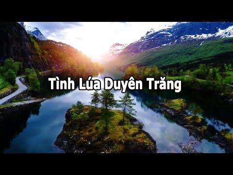 Tình Lúa Duyên Trăng karaoke Quang Lê ft Ngọc Hạ