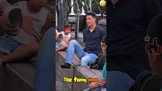 Friendly roadside prank that heals tired strangers 😌#streetprank #comedy #fyp #shorts #viralshorts