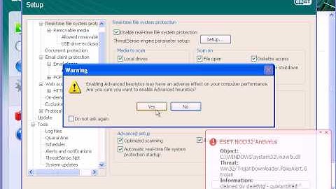 NOD32 4.0 Detection and Removal Tests.  Part 2
