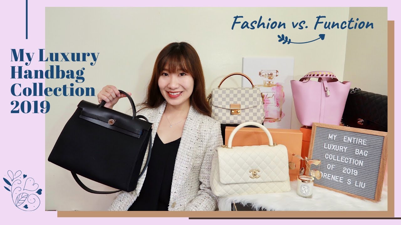 MY LUXURY HANDBAG COLLECTION 2019】FASHION VS. FUNCTION 👜 Hermès, Chanel, LV,  Gucci