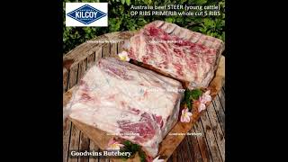 Primerib Op Oven Prepared Kilcoy Australia Beef Steer Young Cattle All Pictures