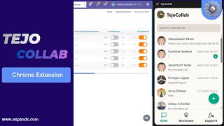 Tejo Collab Chat Extension – Chat Smarter Inside Tejo ERP #erp #tejoerp #crm #Chromeextension