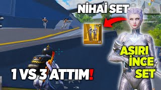 Yeni̇ Ni̇hai̇ Set İle 1 Vs 3 Atim Pubg Mobile