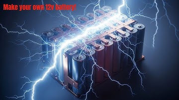Make your own 21700 12v battery pack!