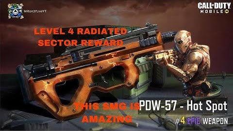 *NEW* FREE EPIC PDW-57 - HOT SPOT SMG GAMEPLAY OF A COD MOBILE A LEVEL 4 REWARD