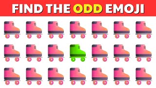 FIND THE ODD EMOJI OUT #062 | Odd One Out Puzzle | Find The Odd Emoji Quizzes